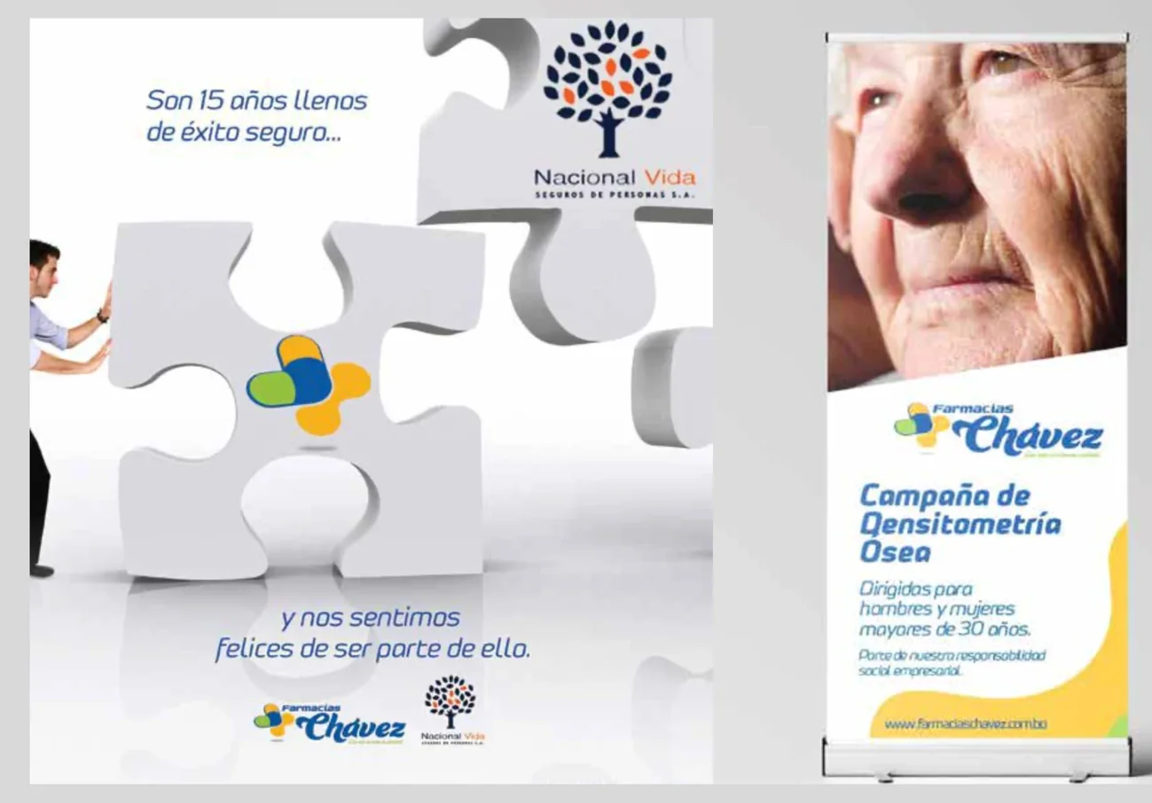 Farmacias Chávez y Nacional Vida