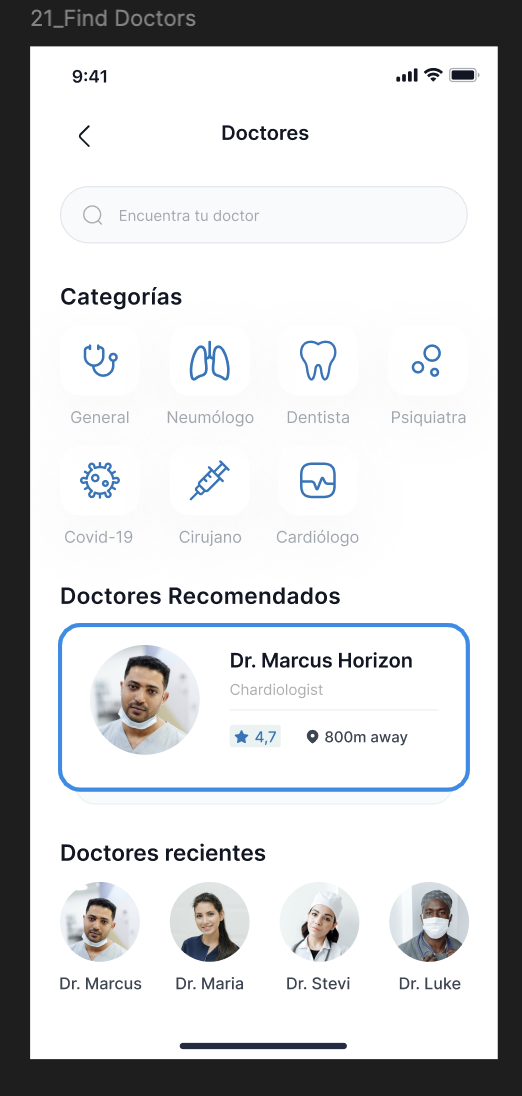 LocalizaMed doctor search